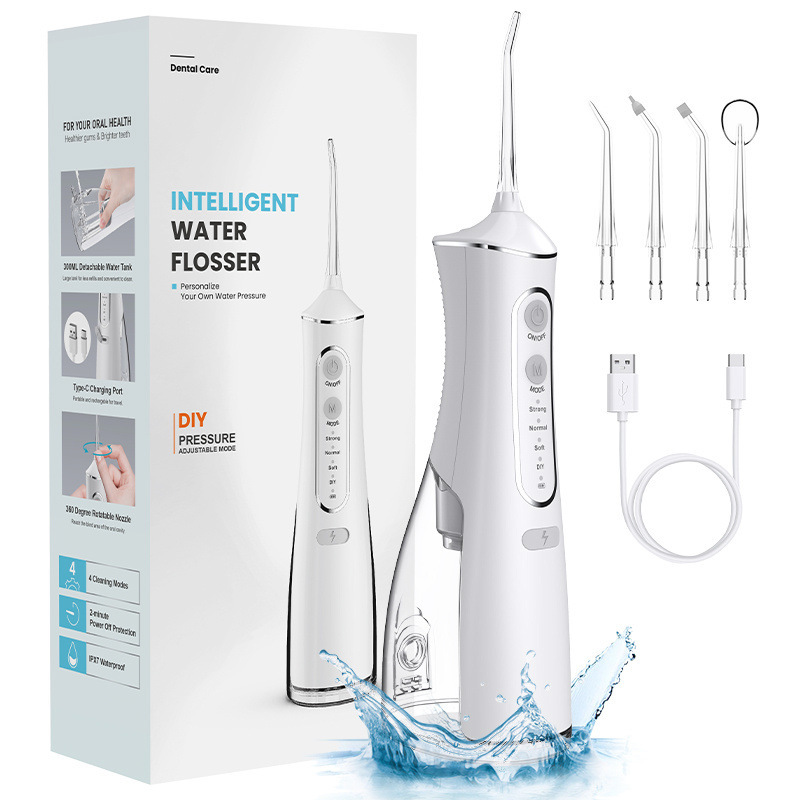 Water Flosser Cordless - Portable Water Flosser Oral Irrigator 300ML