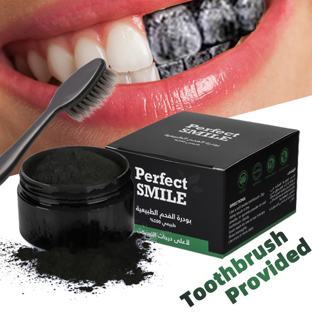 Teeth Whitening Filter - Teeth Whitening Powder Organic Activated Charcoal