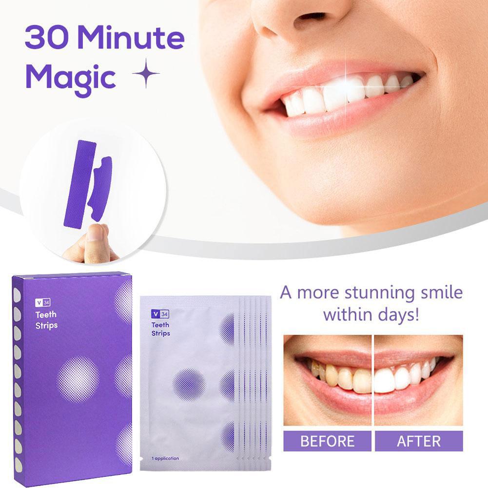 Teeth Whitening Filter - 7Pairs 14Strips Teeth Whitening Strips Tooth