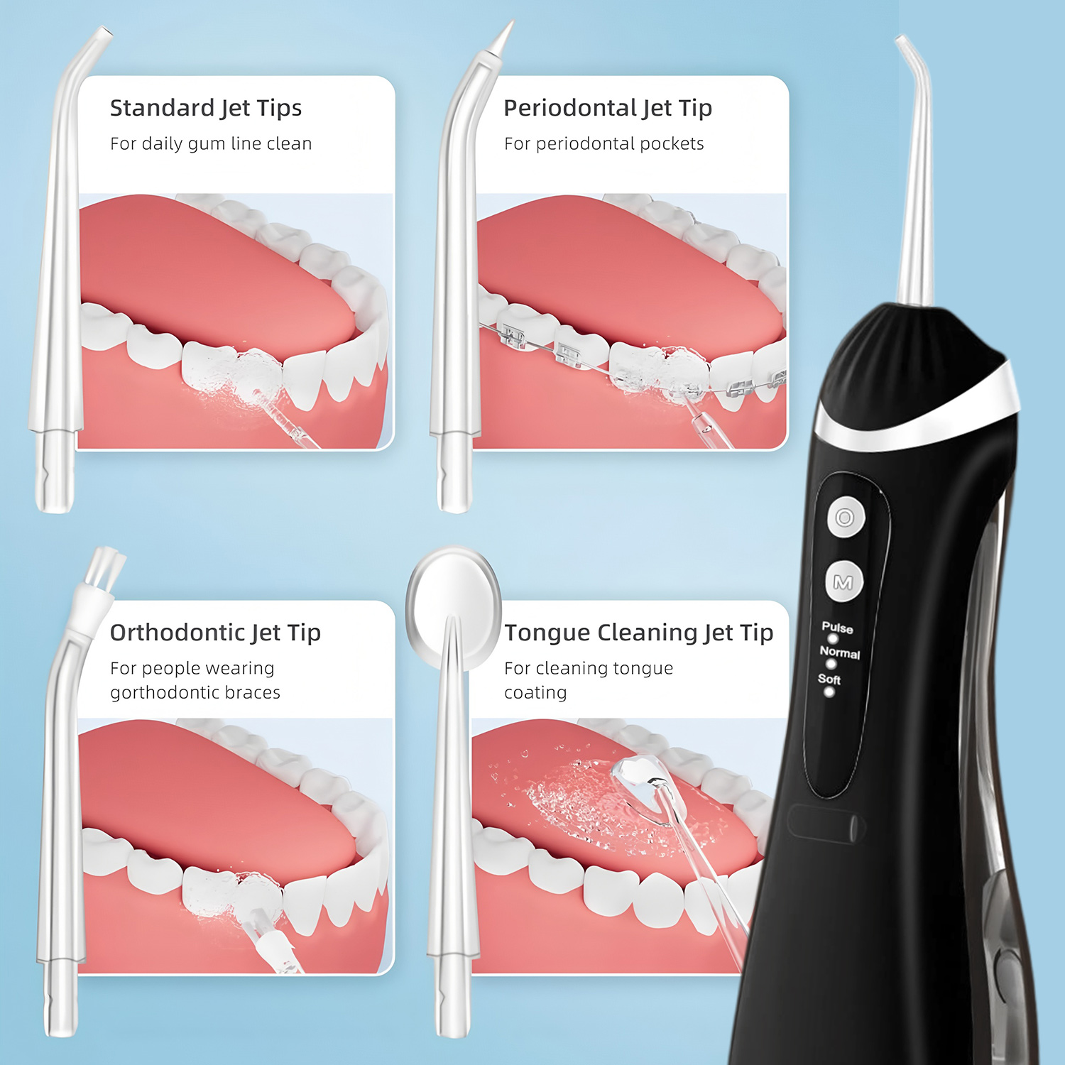 Portable Cordless Dental Water - Water Flosser Cordless 리뷰 및 가격