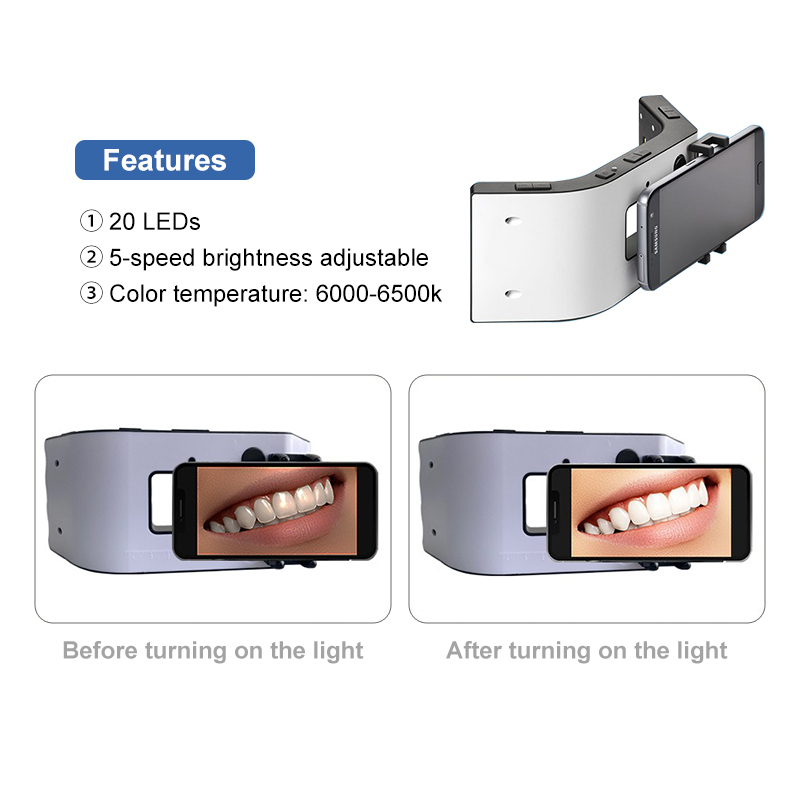 With Stand Dimmable Dental Pho - Teeth Whitening Before And After 리뷰 및 가격