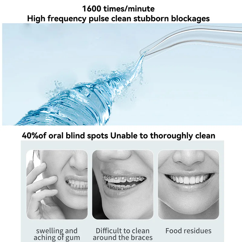 Rechargeable Water Flosser 3 C - Water Flosser Cordless 리뷰 및 가격