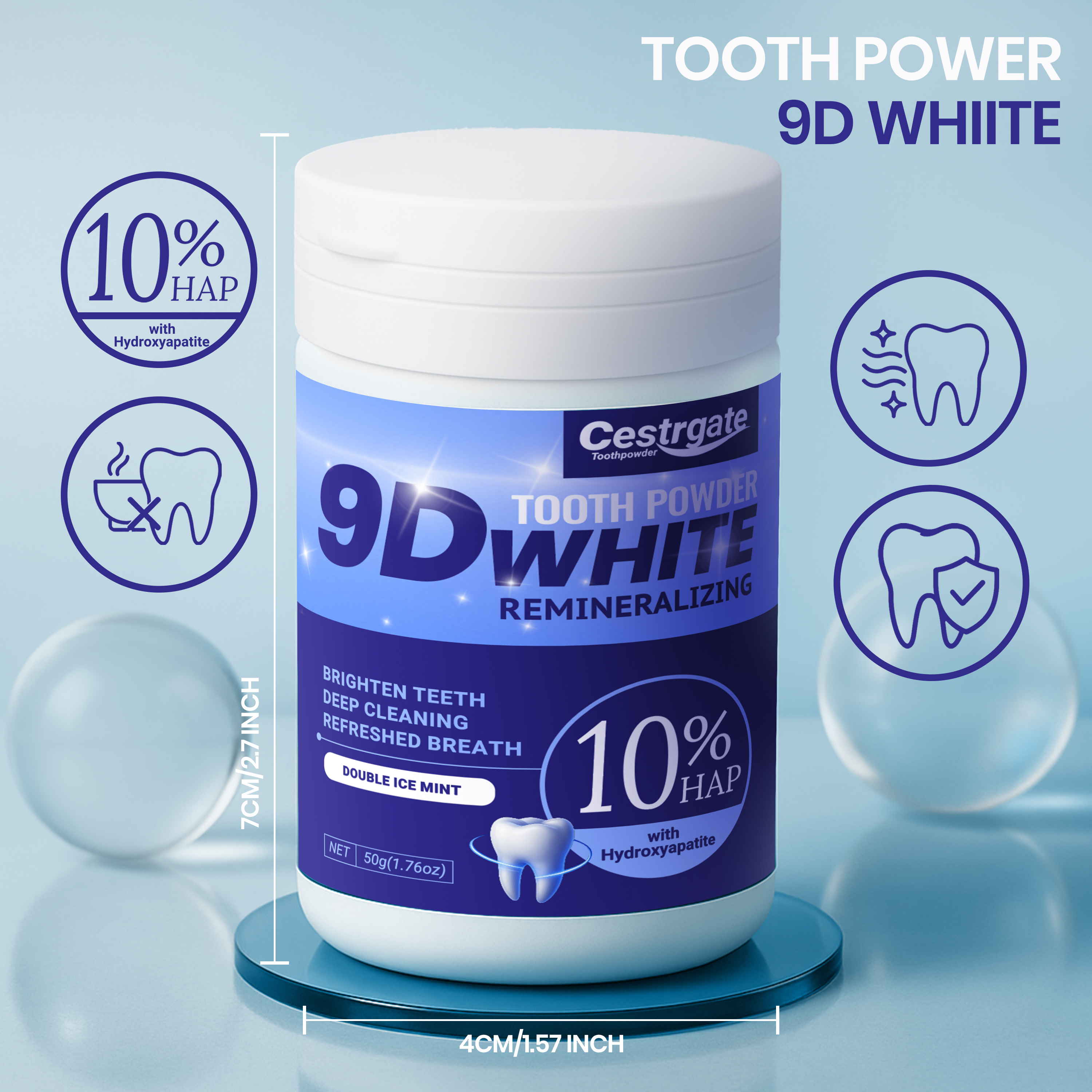 9D Hydroxyapatite Teeth Whiten - Teeth Whitening Zimba 리뷰 및 가격