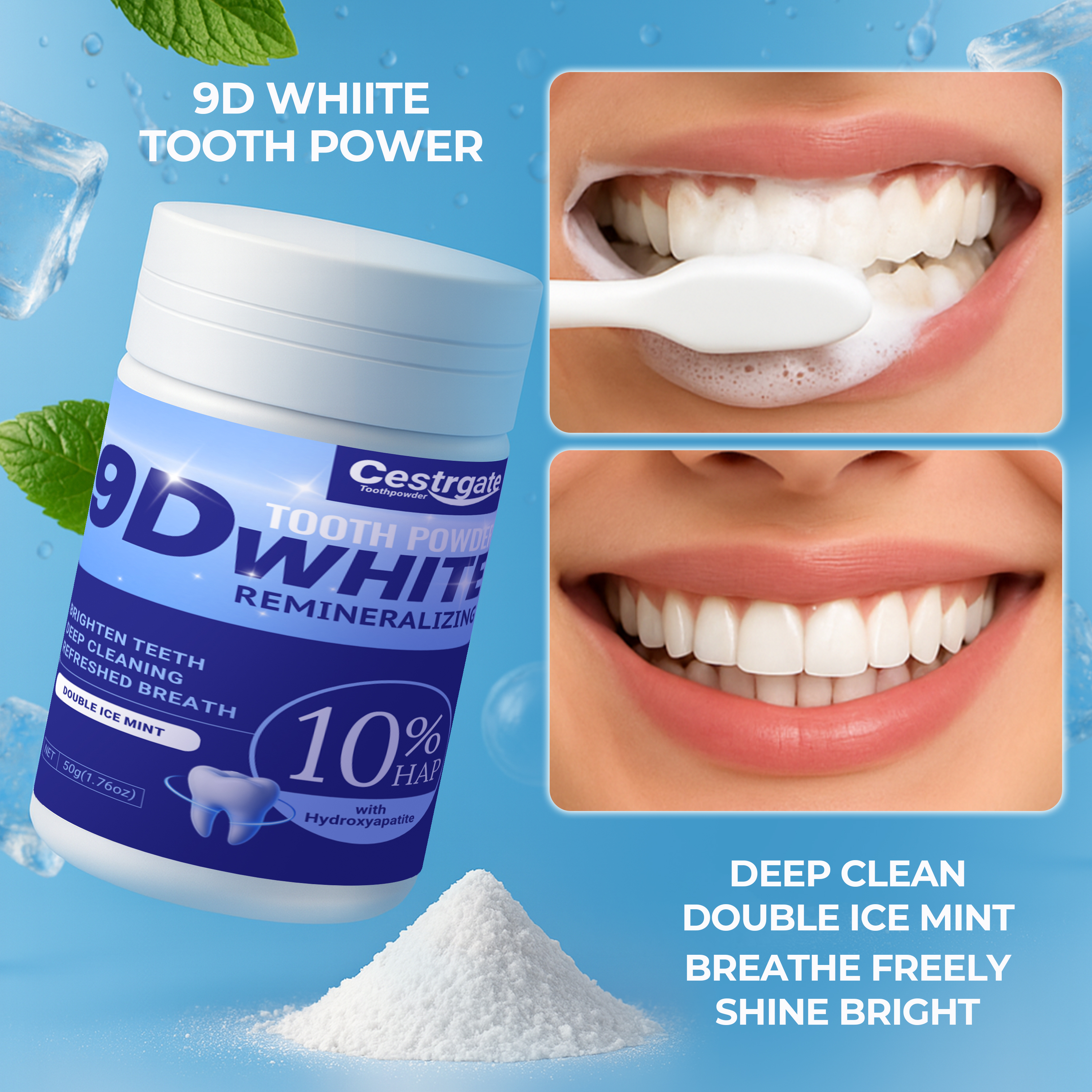 9D Hydroxyapatite Teeth Whiten - Teeth Whitening Zimba 리뷰 및 가격