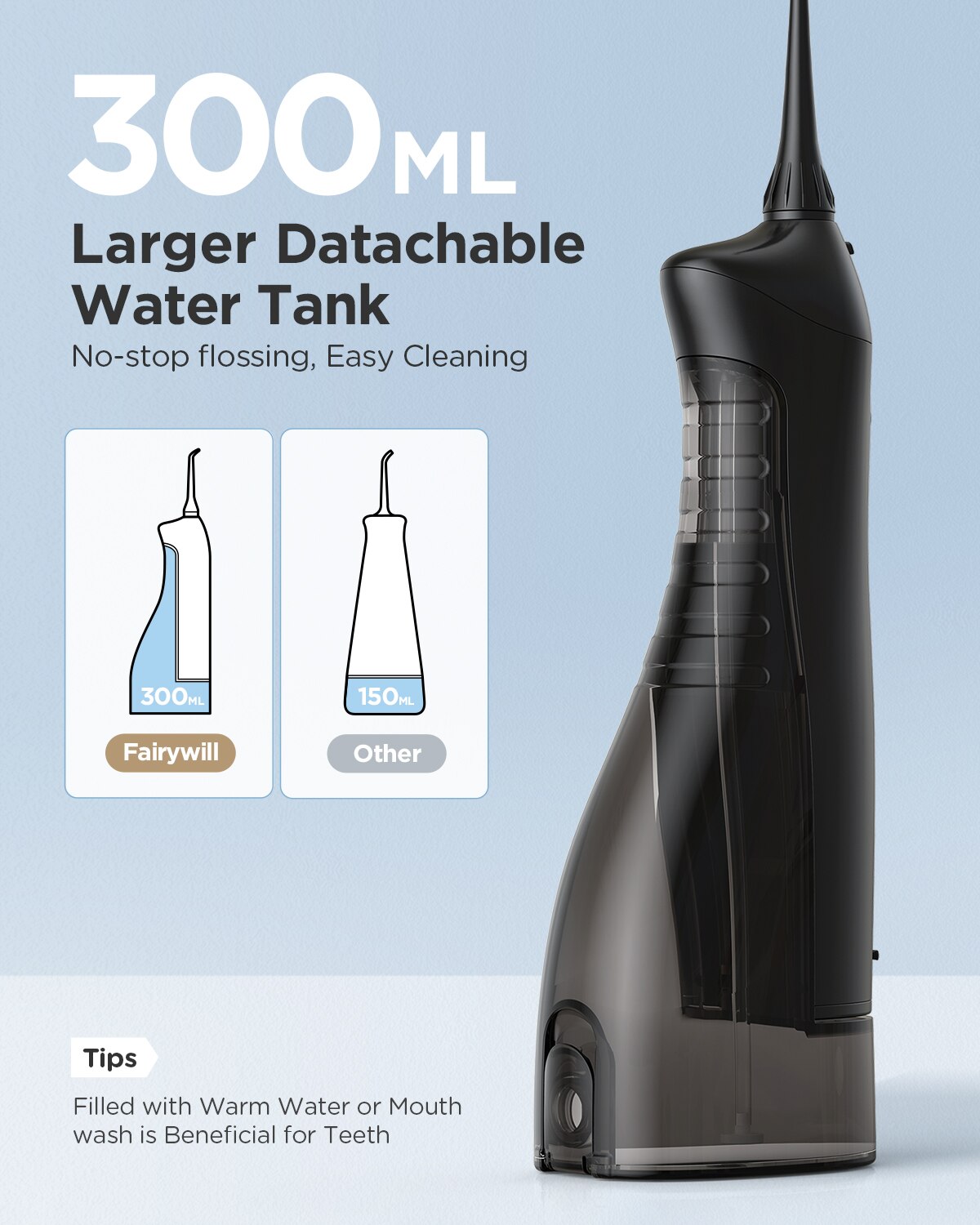 Fairywill Water Flossers Oral  - Water Flosser Cordless 리뷰 및 가격