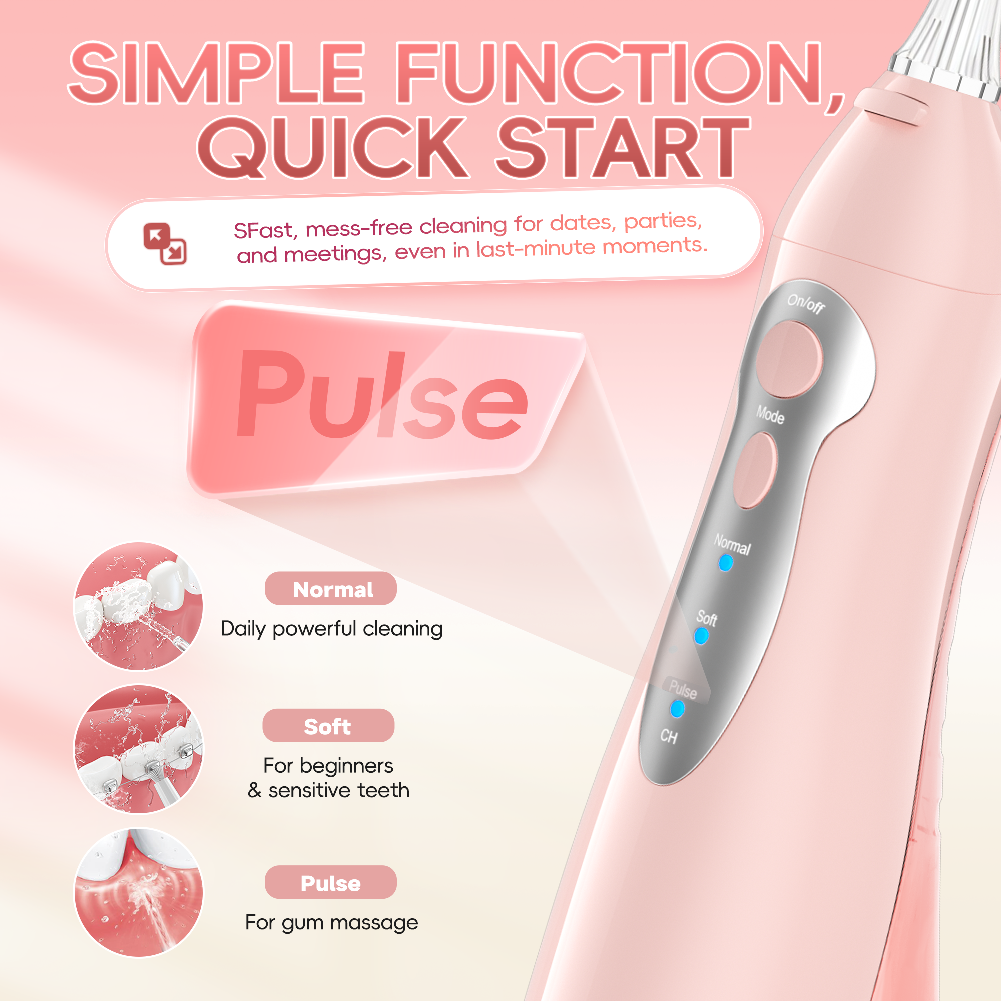 Mornwell Newest D52 Water Flos - Water Flosser Cordless 리뷰 및 가격