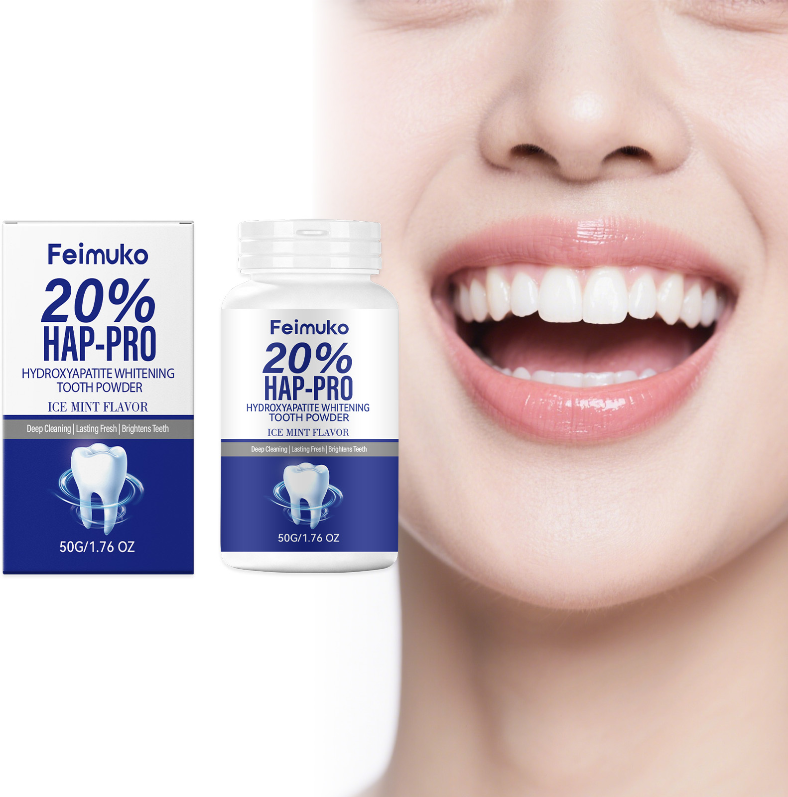 20% Hydroxyapatite Tooth Powde - Teeth Whitening Singapore 리뷰 및 가격