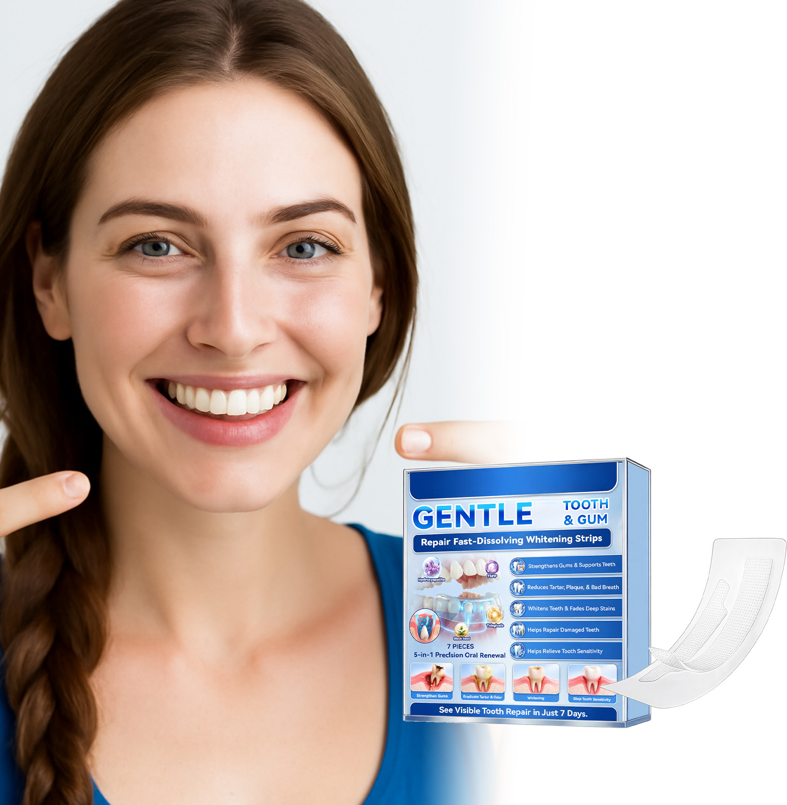 Teeth Whitening Strips Fast Re - Teeth Whitening Strips 리뷰 및 가격