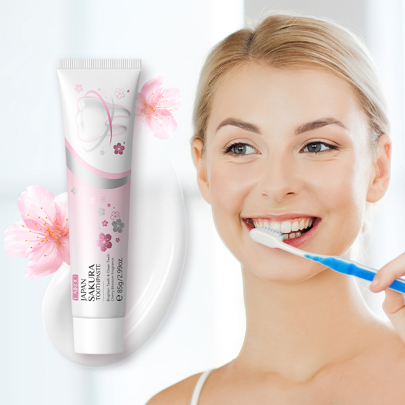 LAIKOU Japan Sakura Toothpaste - Teeth Whitening Japan 리뷰 및 가격