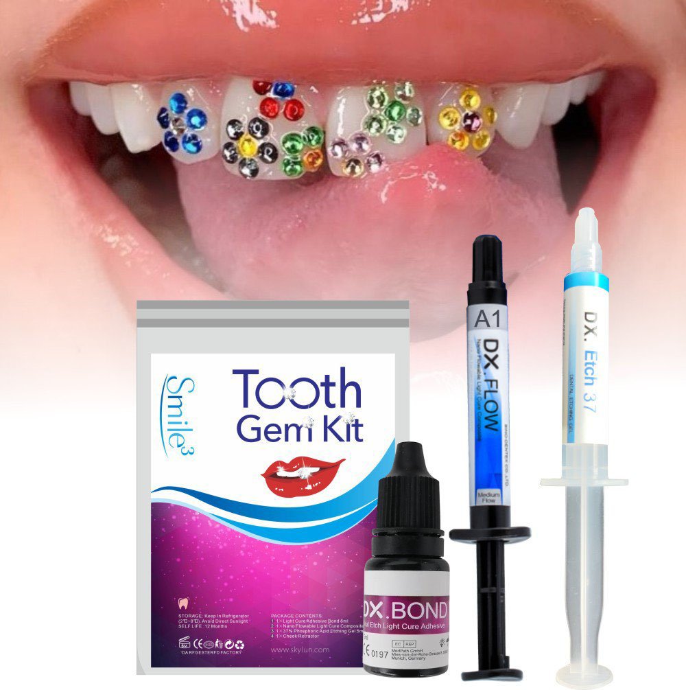HOT Tooth Gem Kit Teeth Decora - Teeth Whitening Singapore 리뷰 및 가격