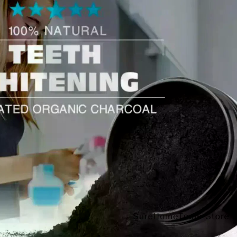 Bamboo Charcoal Powder For Tee - Teeth Whitening Filter 리뷰 및 가격