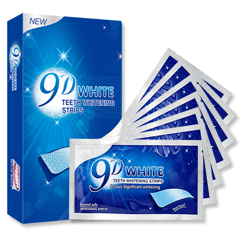 9D White Teeth Whitening Strip - Teeth Whitening At Home 리뷰 및 가격