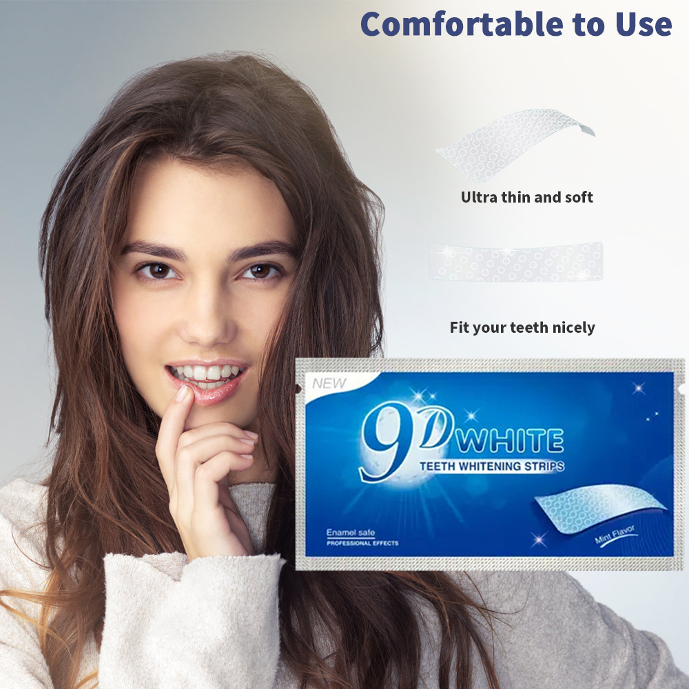 9D White Teeth Whitening Strip - Teeth Whitening At Home 리뷰 및 가격