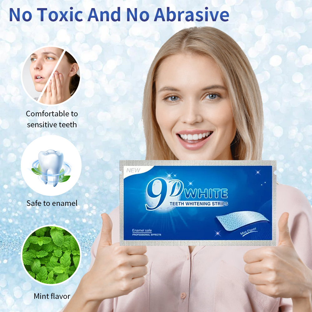 9D White Teeth Whitening Strip - Teeth Whitening At Home 리뷰 및 가격