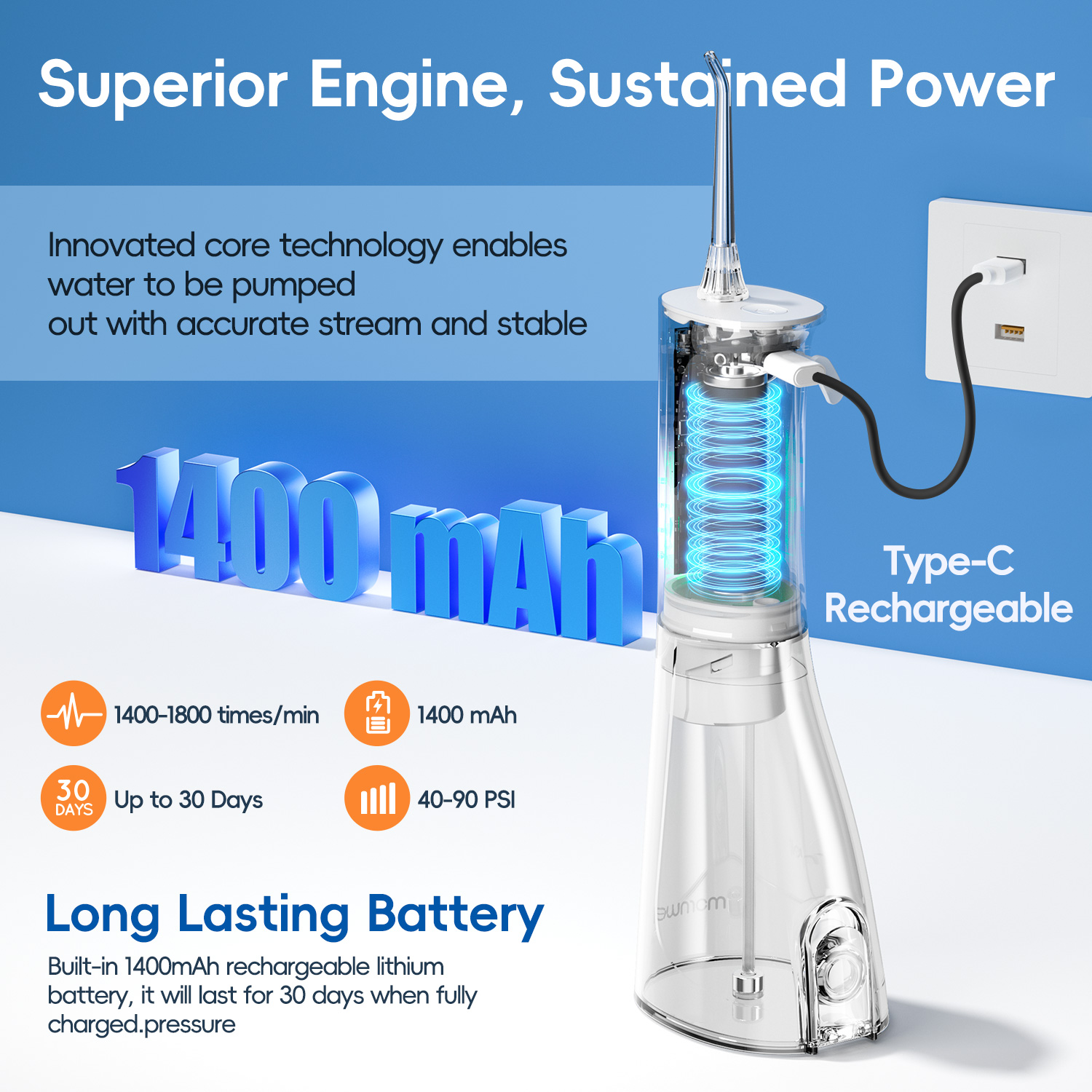 New Water Floss F29/D52 Portab - Water Flosser Cordless 리뷰 및 가격