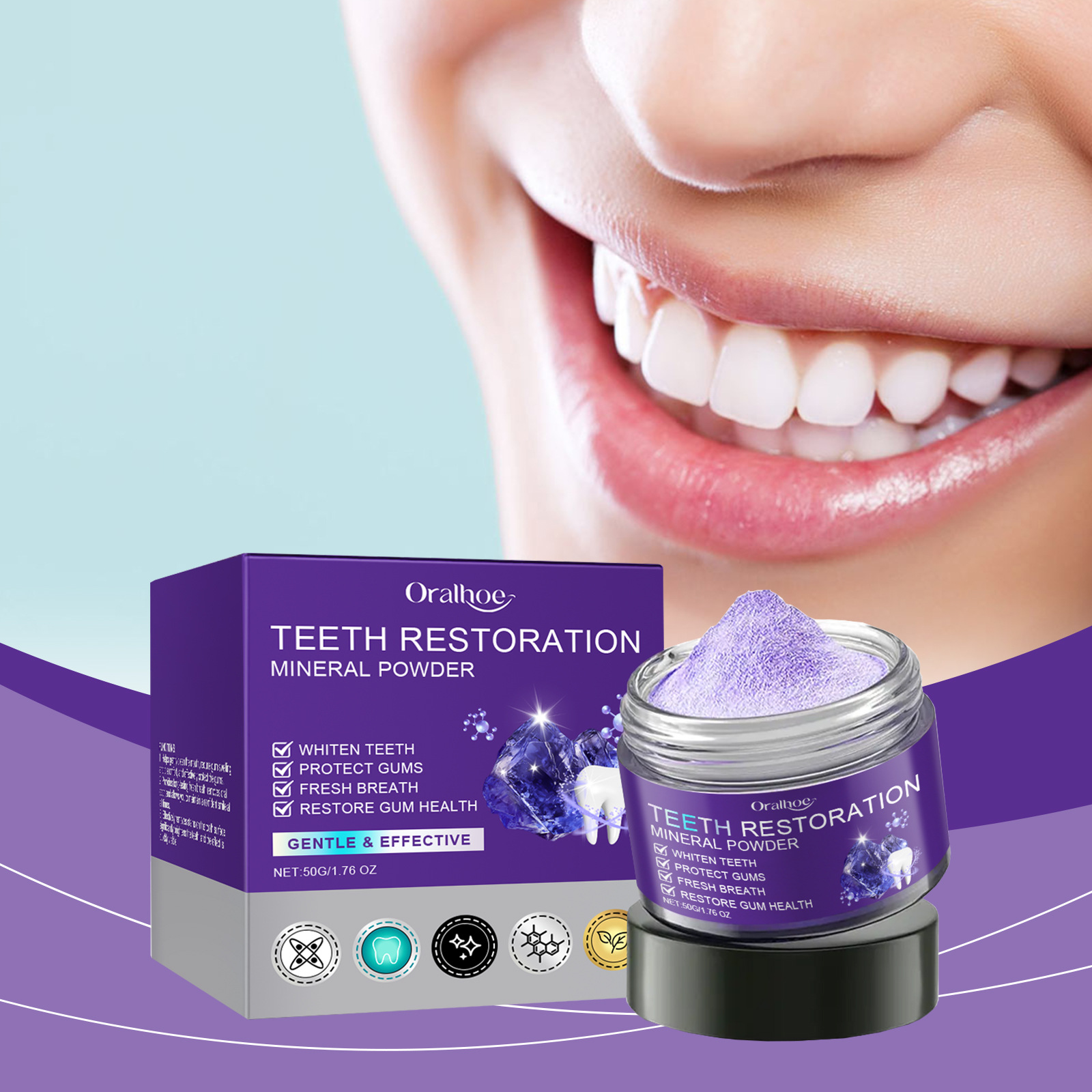 Teeth Restoration Mineral Powd - Teeth Whitening Singapore 리뷰 및 가격