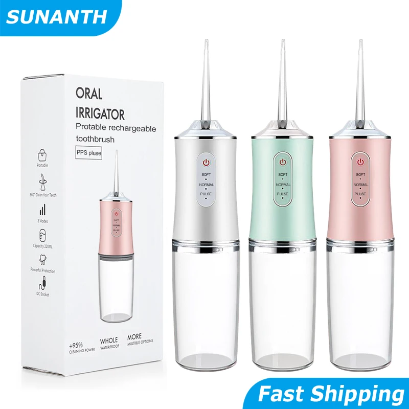 Portable Dental Water Flosser  - Water Flosser Cordless 리뷰 및 가격