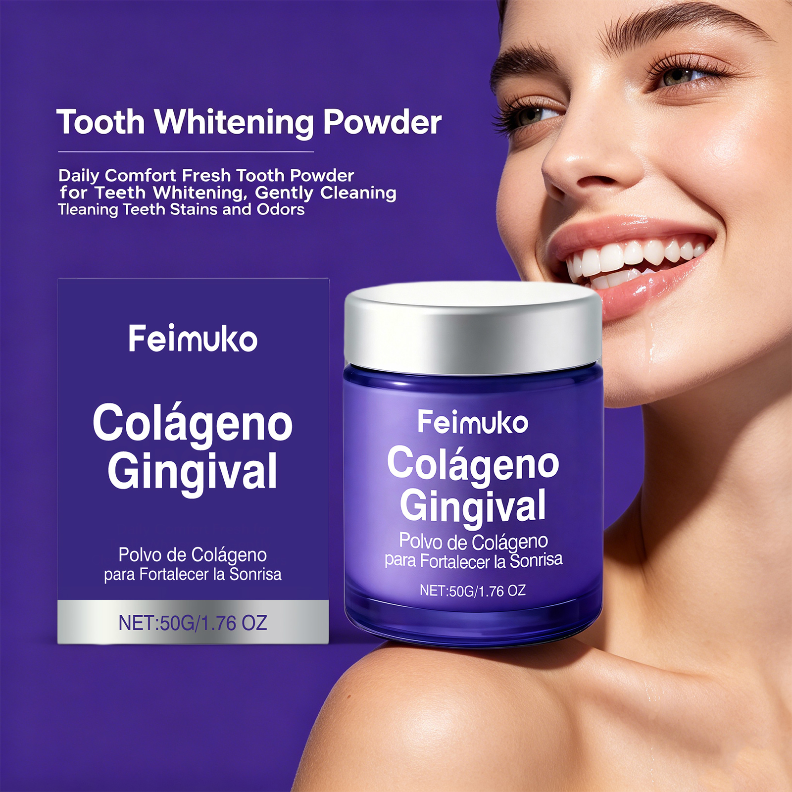 Collagen Teeth Whitening Powde - Teeth Whitening Zimba 리뷰 및 가격