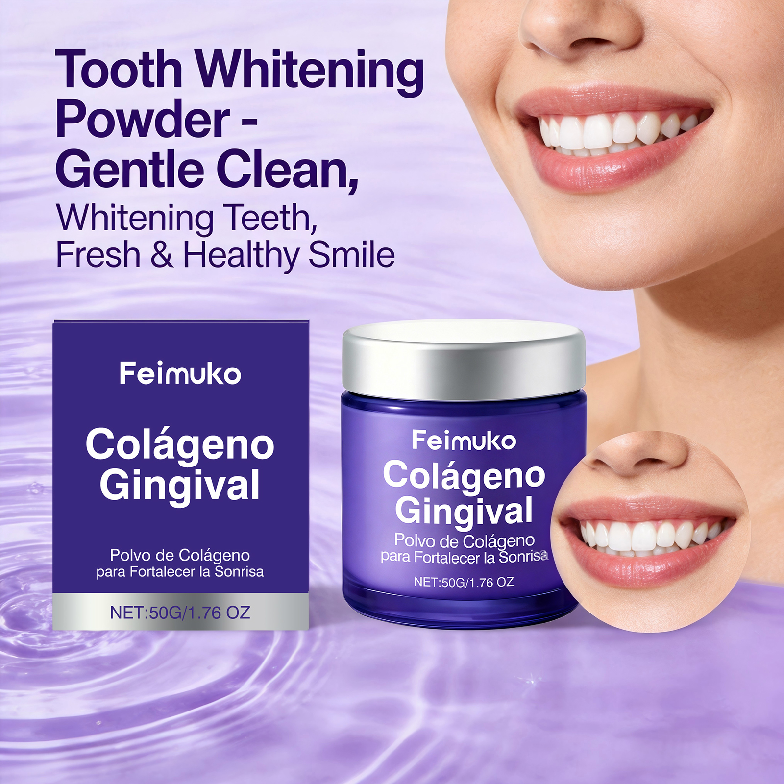 Collagen Teeth Whitening Powde - Teeth Whitening Zimba 리뷰 및 가격