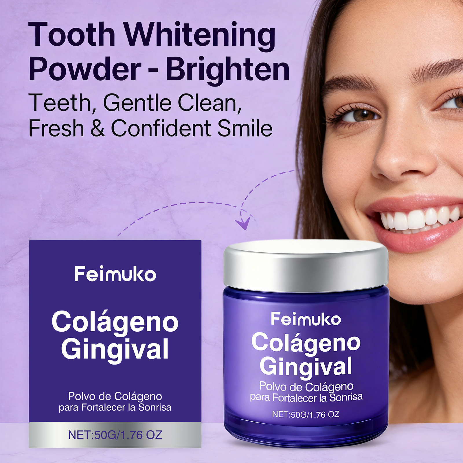 Collagen Teeth Whitening Powde - Teeth Whitening Zimba 리뷰 및 가격