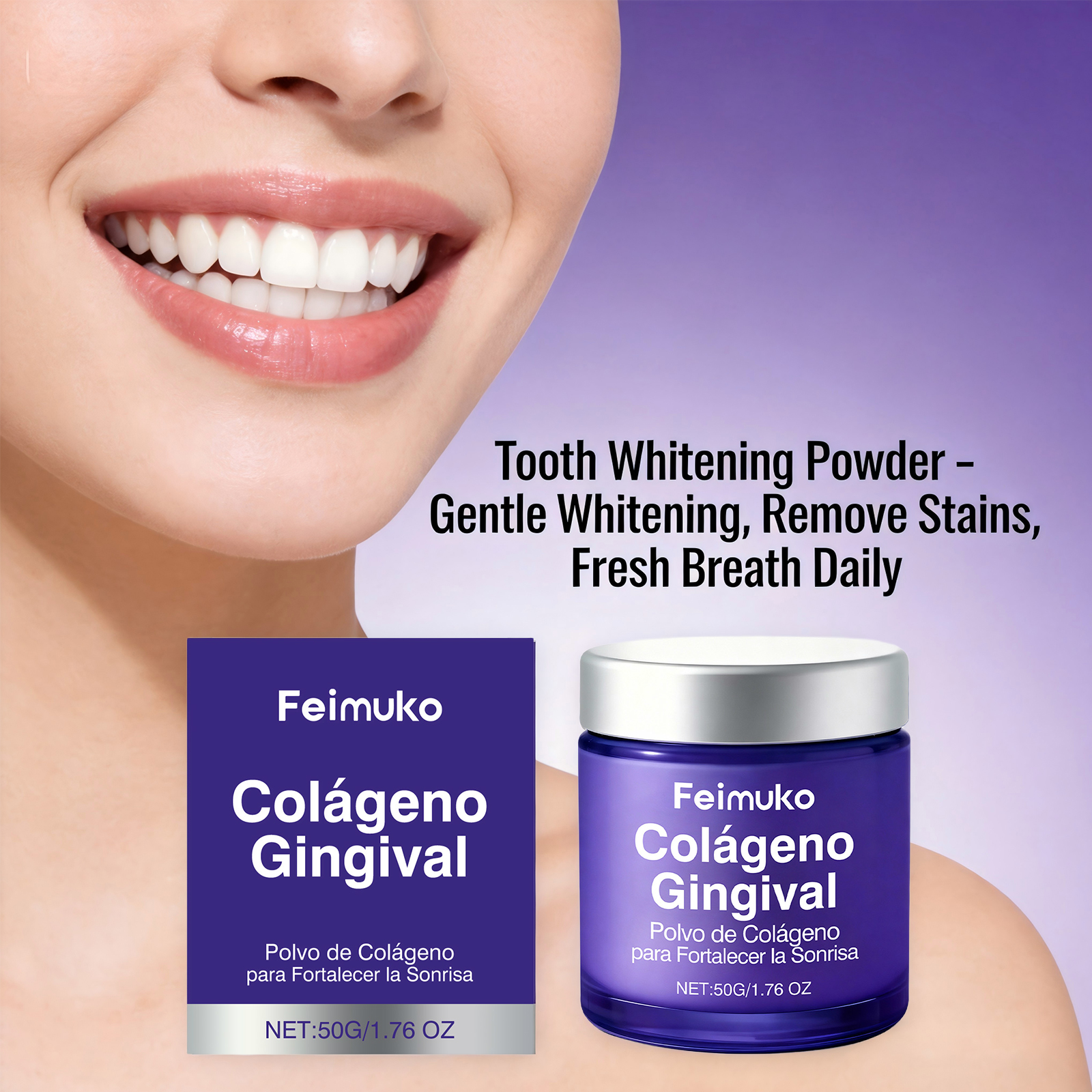 Collagen Teeth Whitening Powde - Teeth Whitening Zimba 리뷰 및 가격