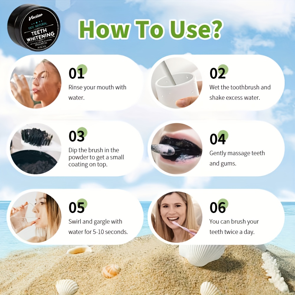 Vaclav activated charcoal teet - Teeth Whitening Filter 리뷰 및 가격