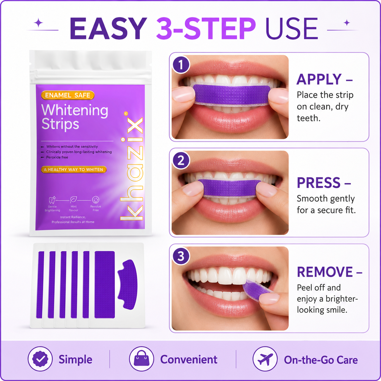 Teeth Whitening Strips 14 Pcs, - Teeth Whitening Strips 리뷰 및 가격