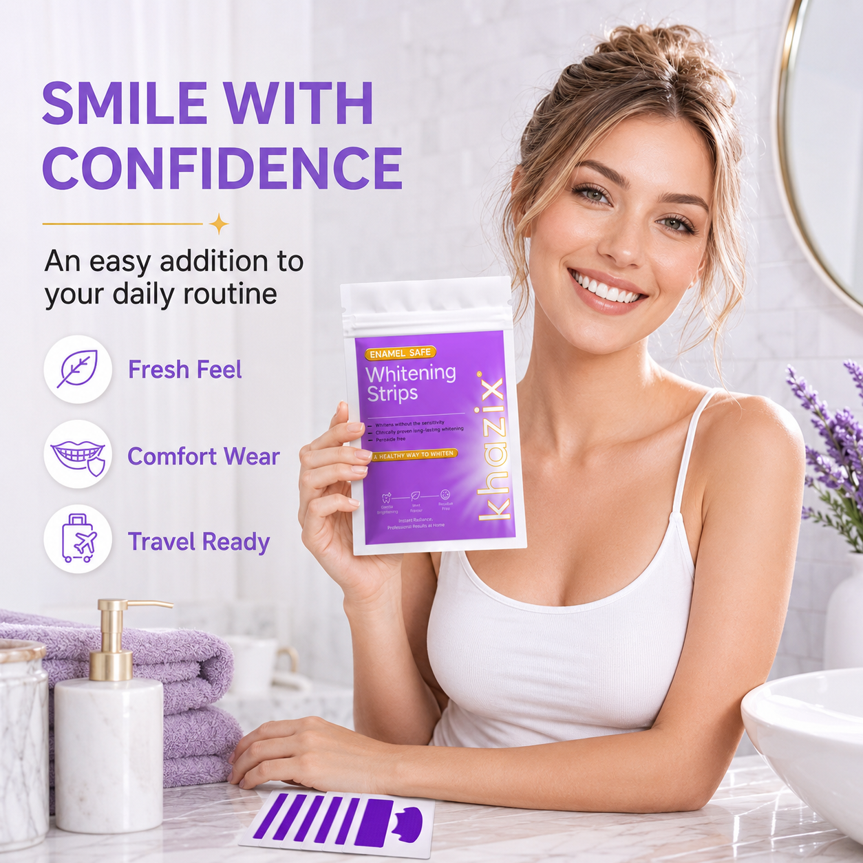 Teeth Whitening Strips 14 Pcs, - Teeth Whitening Strips 리뷰 및 가격