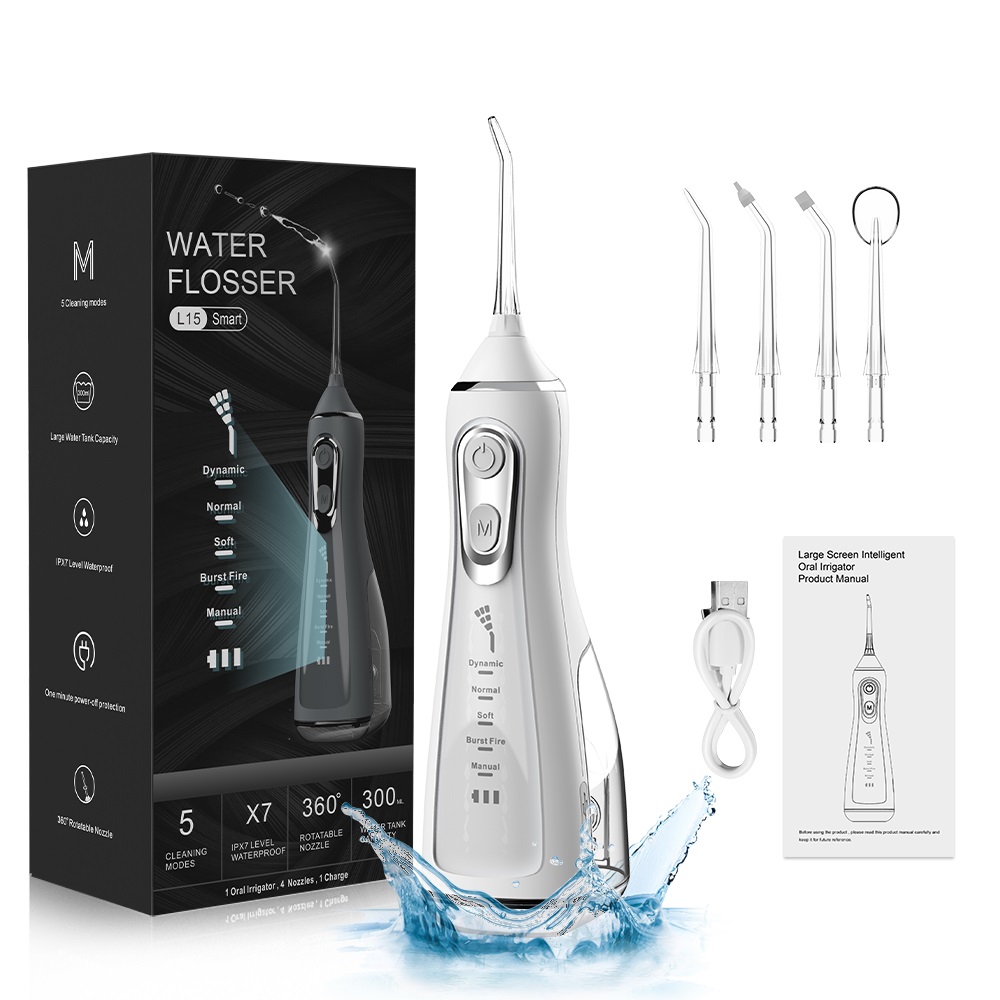 Portable Dental Oral Irrigator - Water Flosser Cordless 리뷰 및 가격