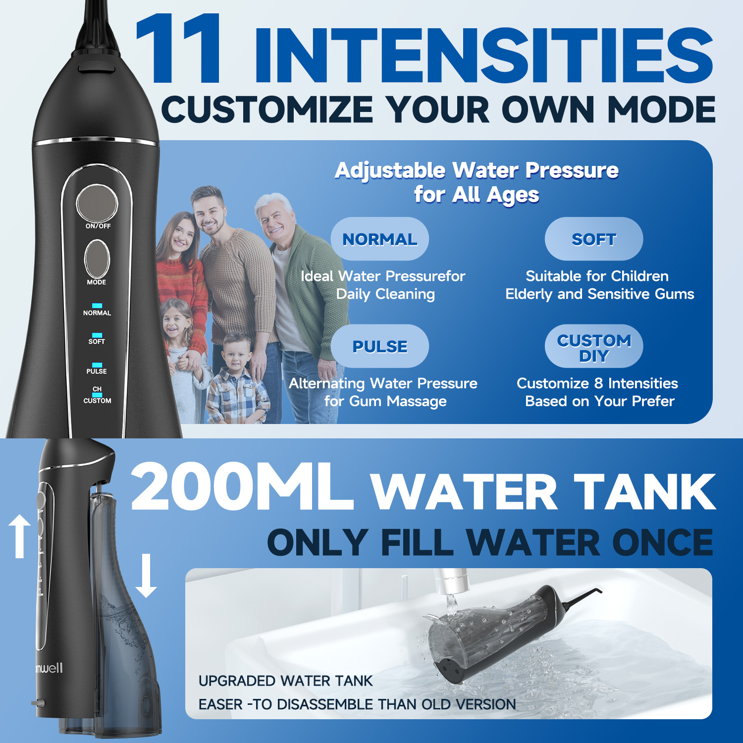 Portable F18 Water Flosser 4 M - Water Flosser Cordless 리뷰 및 가격