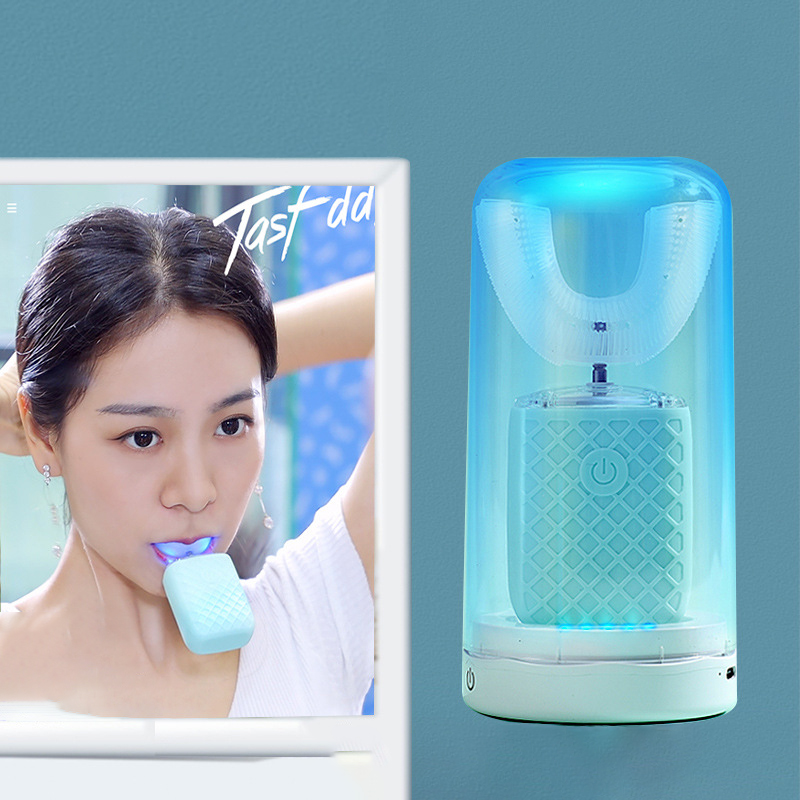 360 Degrees U Shape Electric T - Teeth Whitening Kit With Light 리뷰 및 가격