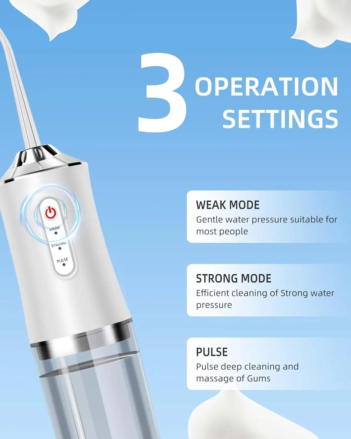 Oral Irrigator Portable Water  - Water Flosser Cordless 리뷰 및 가격