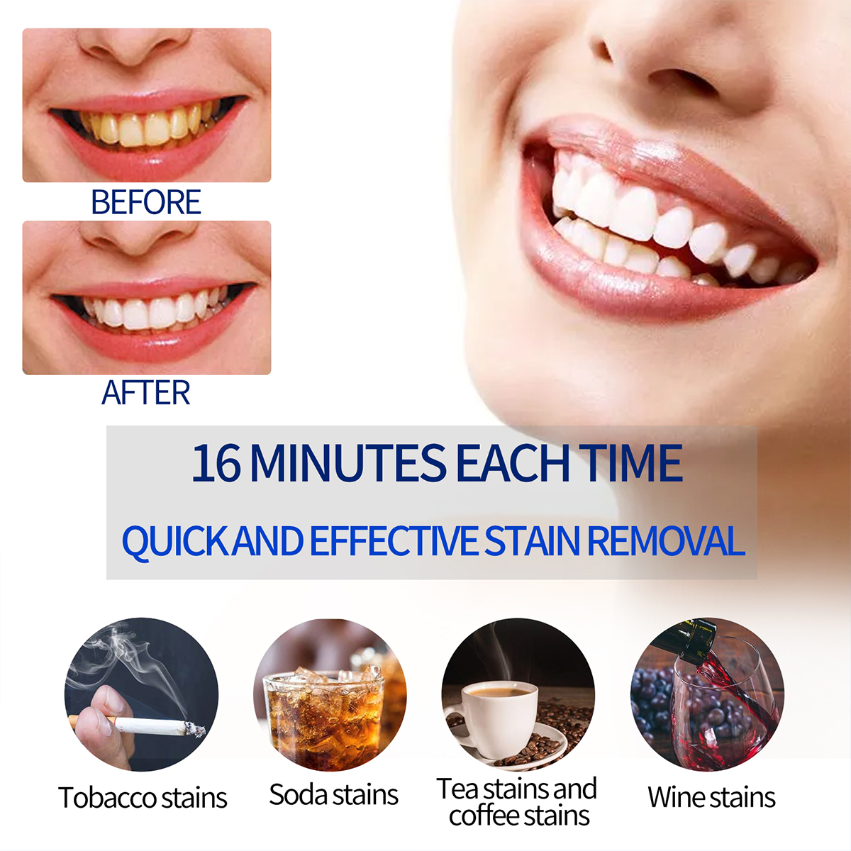 Portable Teeth Whitening Lamp  - Teeth Whitening Kit With Light 리뷰 및 가격