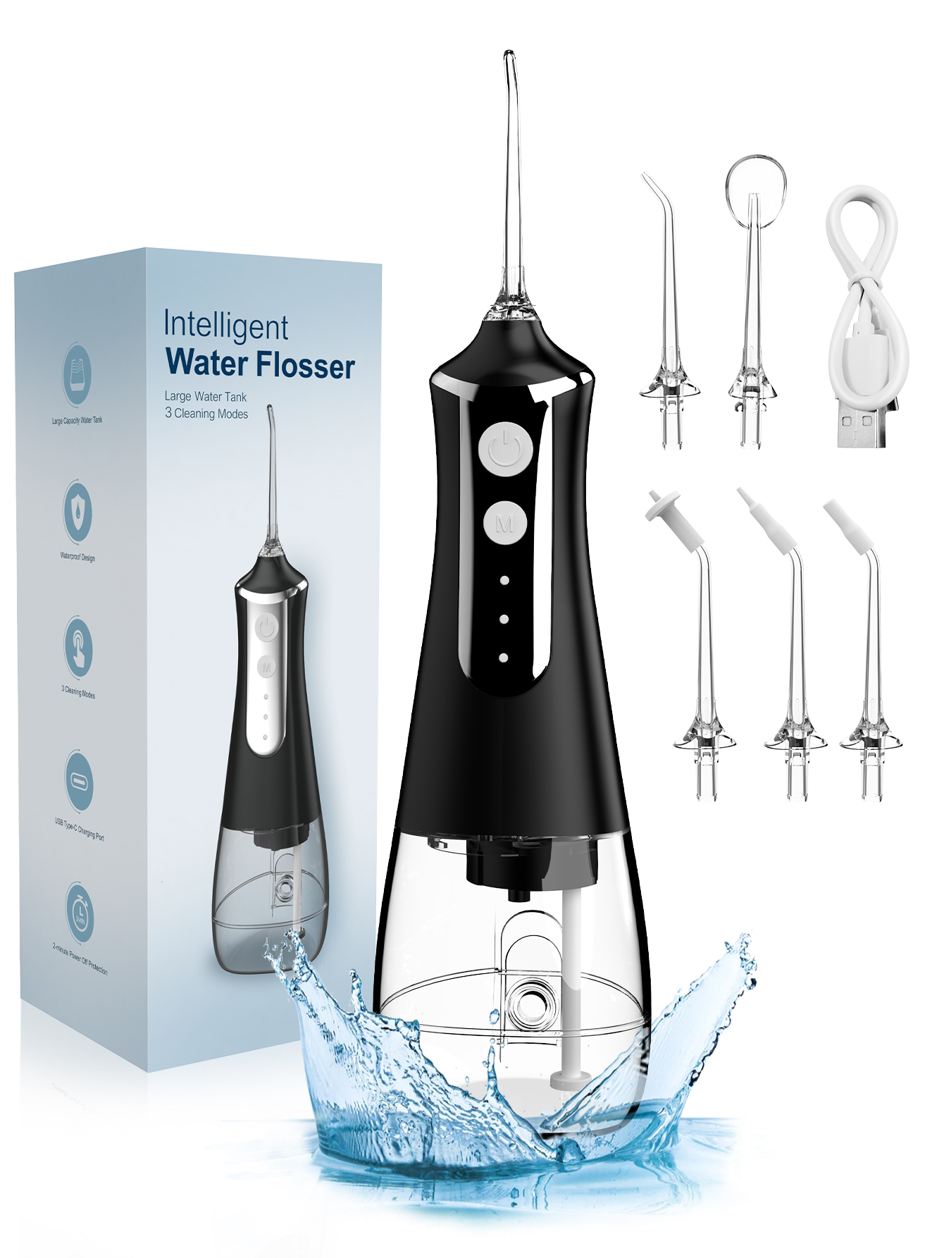 Cordless Water Dental Flosser  - Water Flosser Cordless 리뷰 및 가격