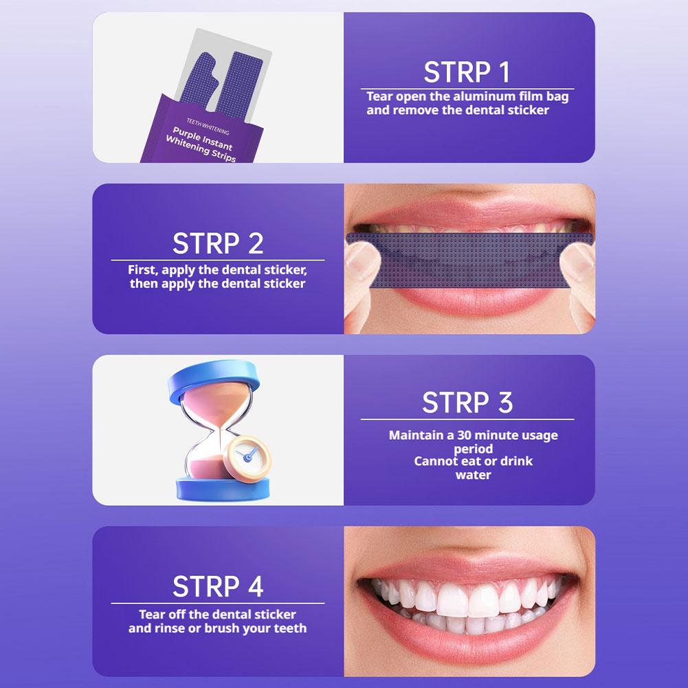 V34 Teeth Whitening Strips - E - Teeth Whitening At Home 리뷰 및 가격
