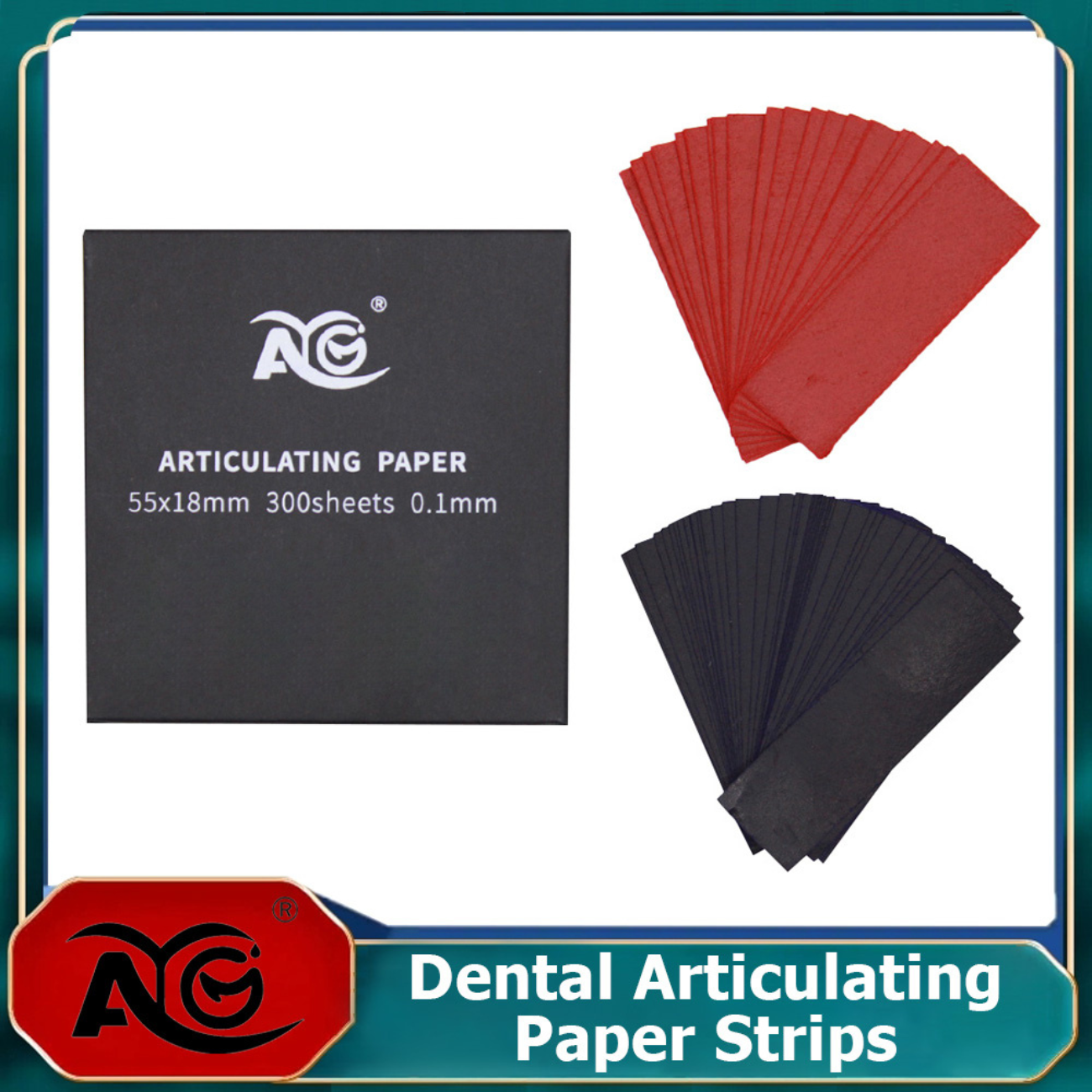 AG 300Pcs Occlusive Paper Dent - Teeth Whitening Strips 리뷰 및 가격