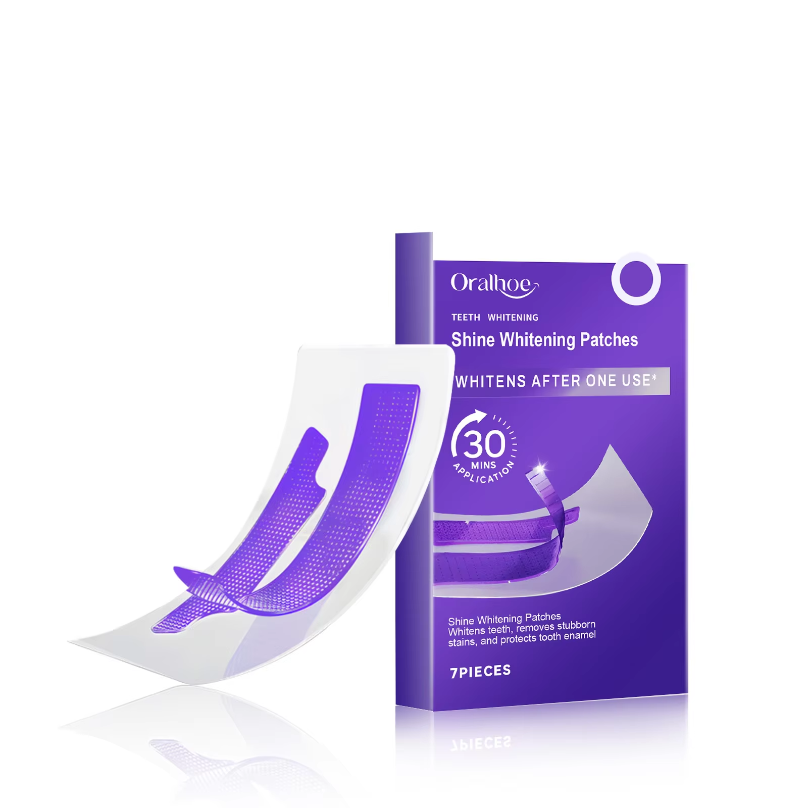 Purple Teeth Whitening Strips  - Teeth Whitening At Home 리뷰 및 가격