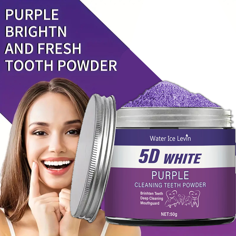 Purple Teeth Whitening Powder, - Teeth Whitening Zimba 리뷰 및 가격