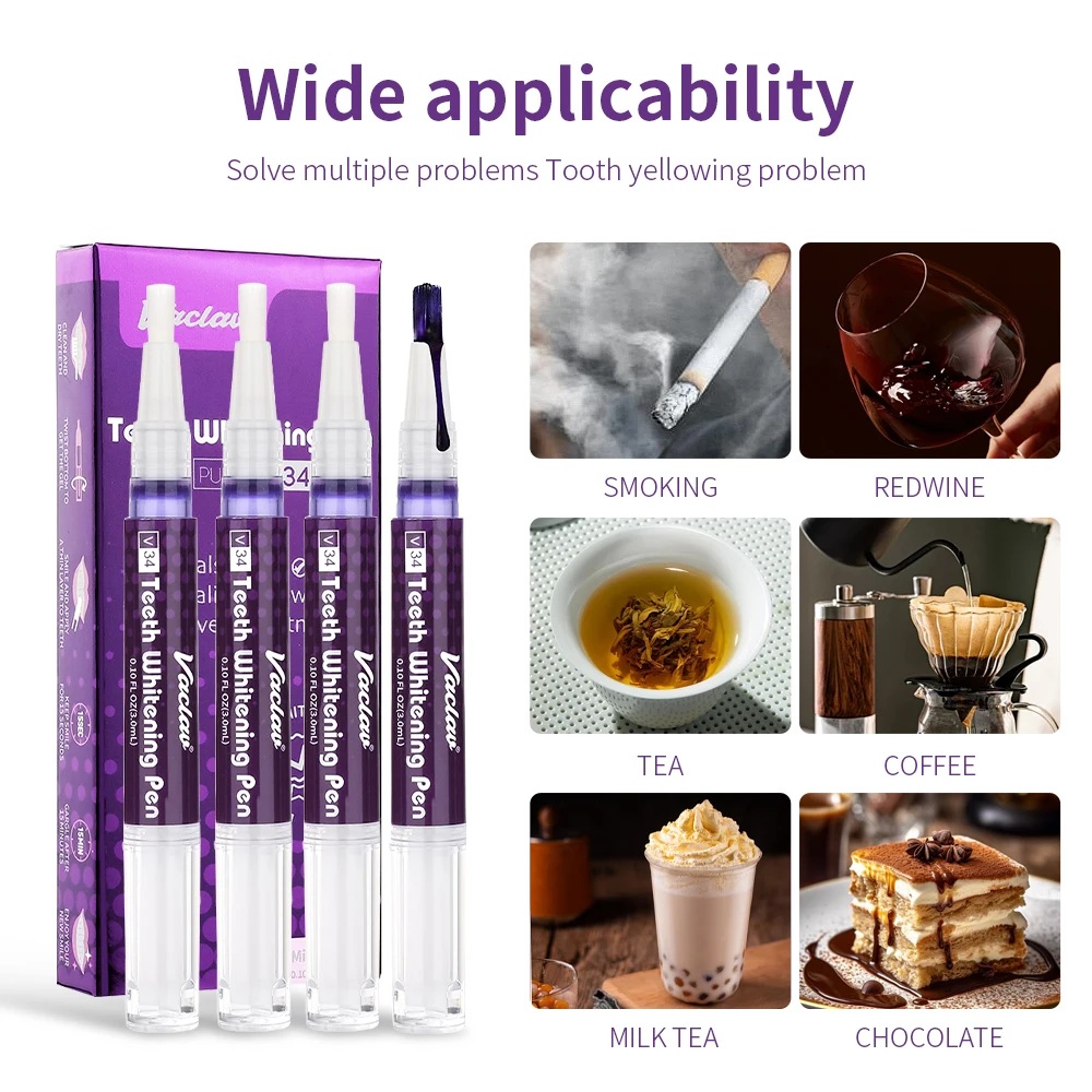 Vaclav V34 Purple teeth whiten - Teeth Whitening Singapore 리뷰 및 가격